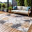 Chartier Gray / Yellow Indoor / Outdoor Rug-507051118