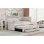 Lit de jour simple avec lit gigogne et trois tiroirs - Fabrication solide, aucun sommier tapissier requis-1329439727-1329439725