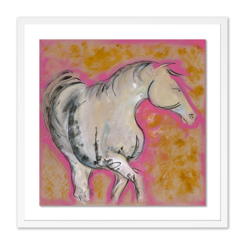 « rose lady » par donna bernstein-cadre photo, impression sur papier, Blanc, H 24 po x l 24 po x P 1,5 po