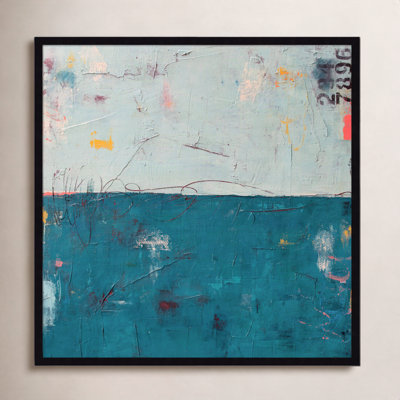 Blue Bay Hideaway Print by Erin Ashley