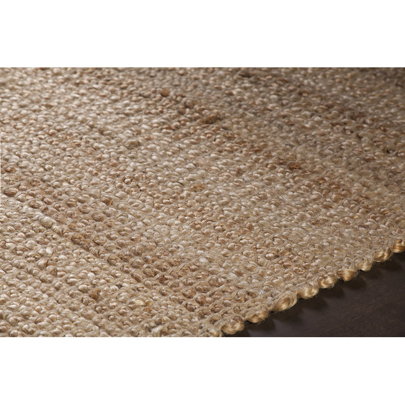 Zola Handmade Jute Area Rug, Rectangle 5' x 7'6"