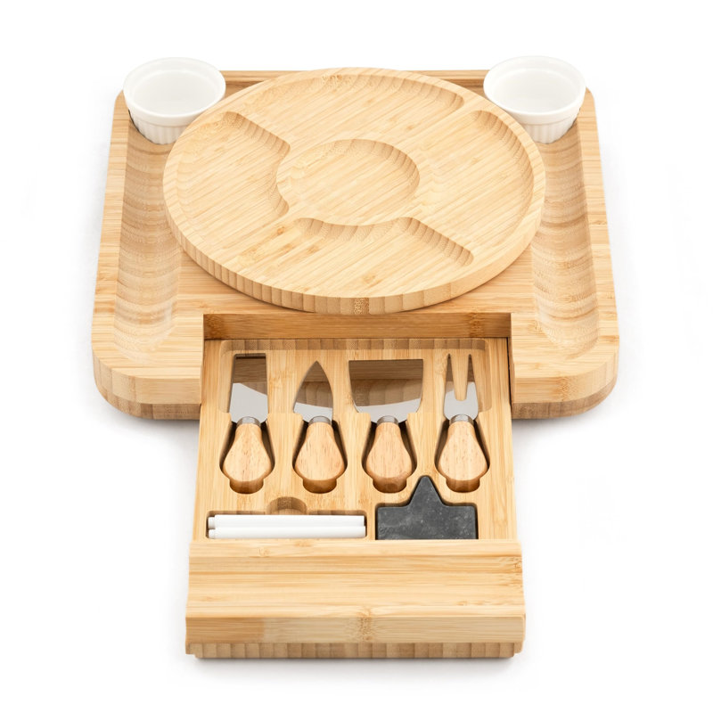 Belfry Kitchen Tolzmann Bamboo Cheese Board