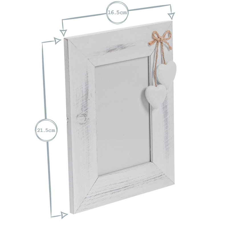 Wood Picture Frame, White