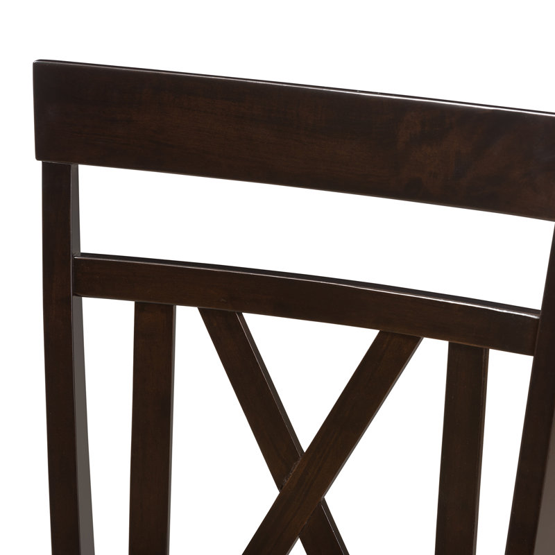 47cm H Upholstered Cross Back Side Chair