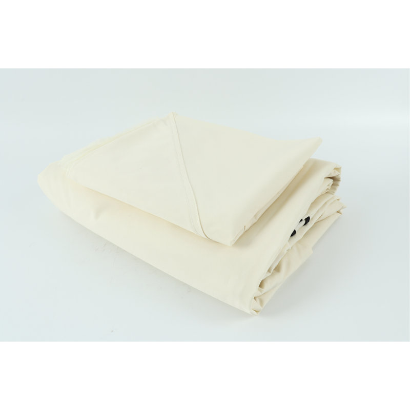 Auvent de remplacement pour abri de jardin d'extérieur 10 x 10 pi - beige. Matériau fin. Protégé, hydrofuge, se décolore. Avec trous de bonde et filet de remplacement beige. Double niveau, décoloration. Livré avec drainage