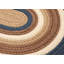 Tapis décoratif bleu tressé Talkington-1082774888