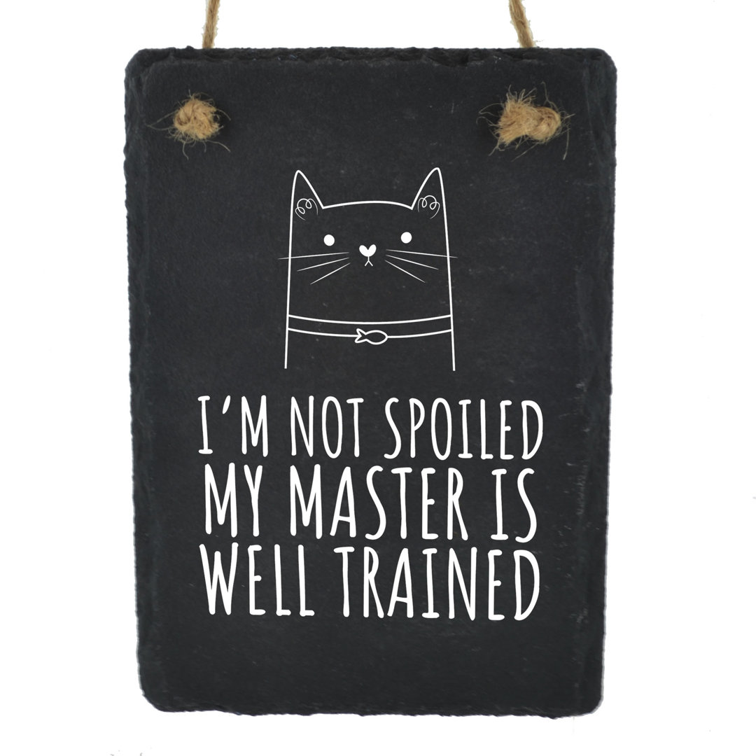 Hereford Trained Master Slate Plaque Wall Décor