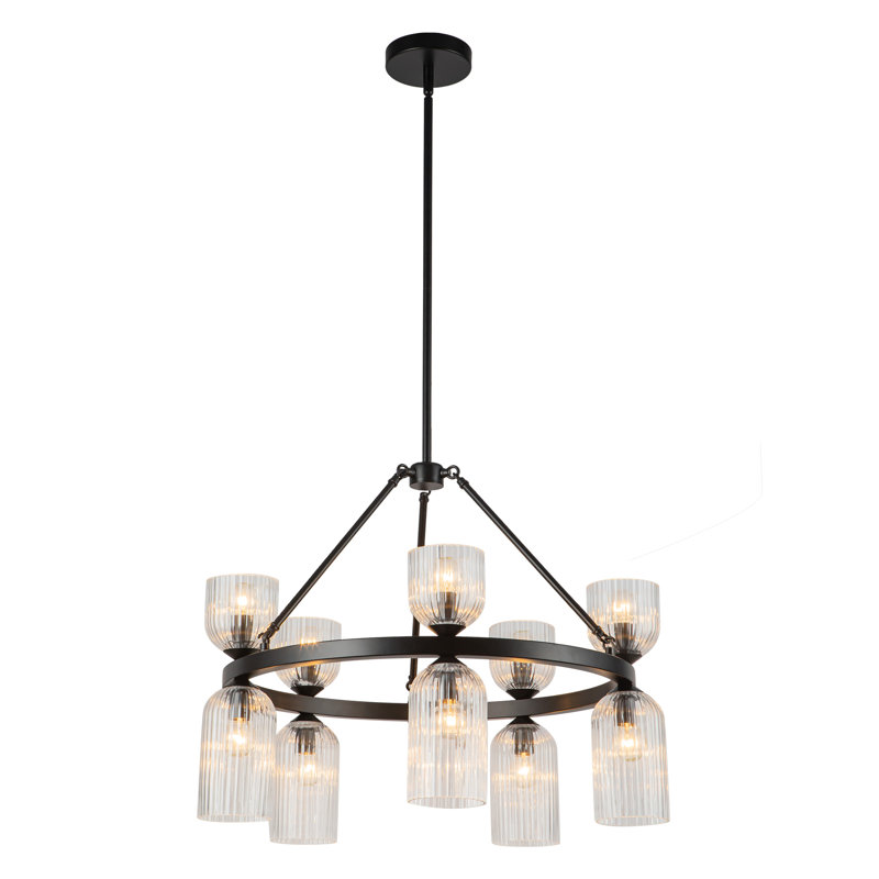 Lustre 26 po Nelly, Noir