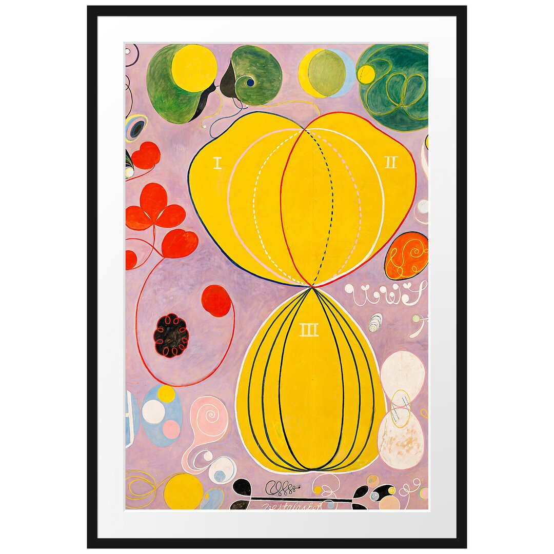 Gerahmter Kunstdruck Adulthood von Hilma Af Klint