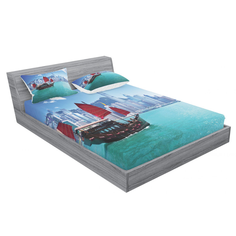 Microfiber Sheet Set, Full Sheet Set with Fitted Sheet