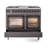 ILVE Nostalgie II Series Noblesse 40 inch Dual Fuel Range with 6 Sealed Burners, Griddle (Glass Door)-103962084-103962086