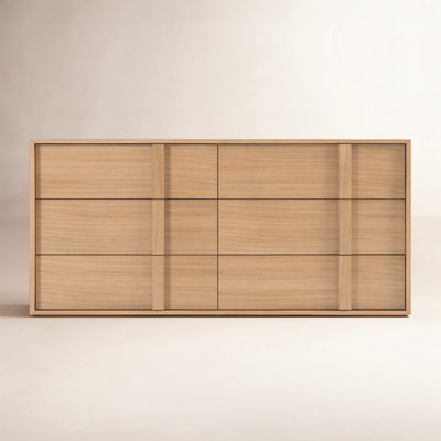 Alvarez 65'' W 6-Drawer Double Dresser