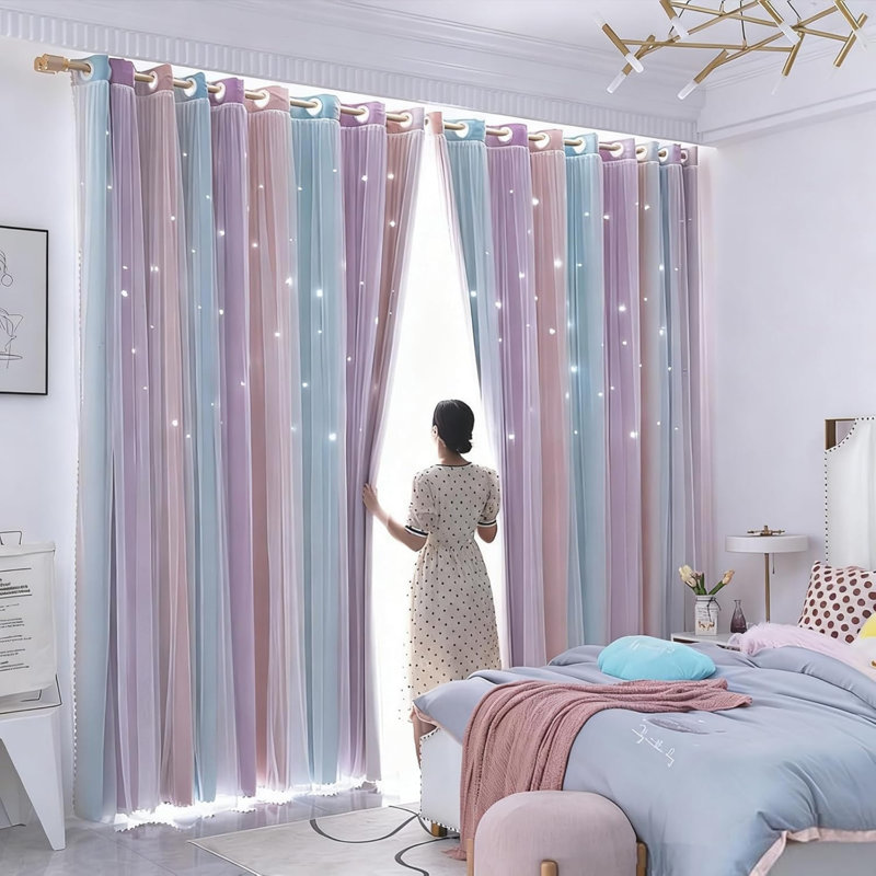 Room Darkening Curtain Panel Pair