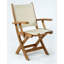 St. Tropez Outdoor Teak Dining Armchair-1431068398