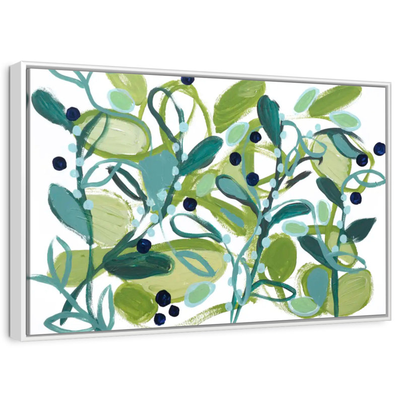 Annamieka, Floating Frame White, 31" X 21"