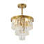 Lustre en cristal 3 lumières Evadne