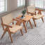 Table basse 2 tiroirs pour salon Dove Grey, placage de peuplier et amp; Panneau de fibres à densité moyenne, solution de rangement élégante