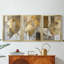 ABSTRACT Series CXV III - Toile tendue avec châssis sur mesure - 3 pièces-599918776-599918778