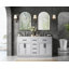 Meuble-lavabo double 60 po Ahner-2068009240