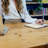 Adjustable Metal Base Standing Desk-60317135-60317138