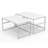 2 Piece Nesting Display Tables Set