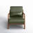 Bradley Faux Leather Armchair-2038384855