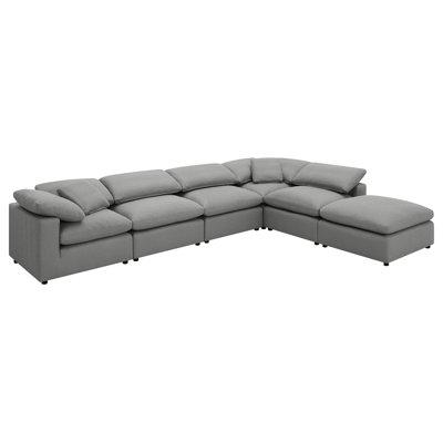 Canapé modulaire rembourré 6 pièces Boucle