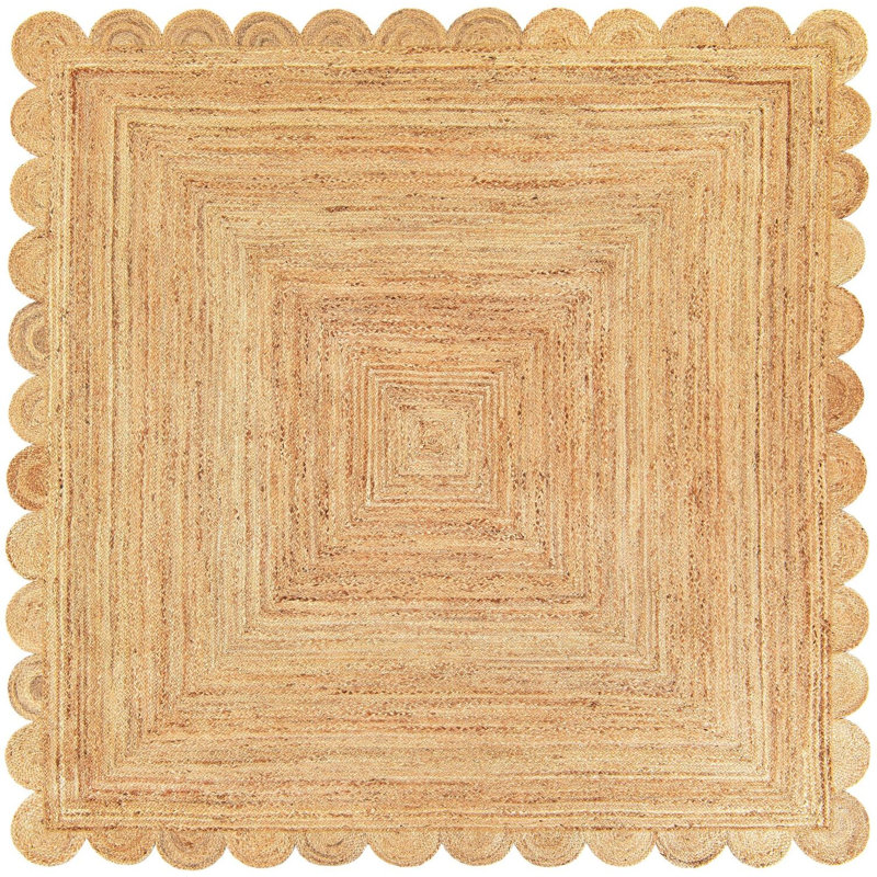 Tapis contemporain Contemporary, Carré 7 pi 10 po