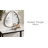Agosti Metal Flat Mirror