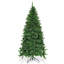 Arbre de noël artificiel pin vert 6 pi avec 250 lumières claires pré-éclairées en pvc 8 pi