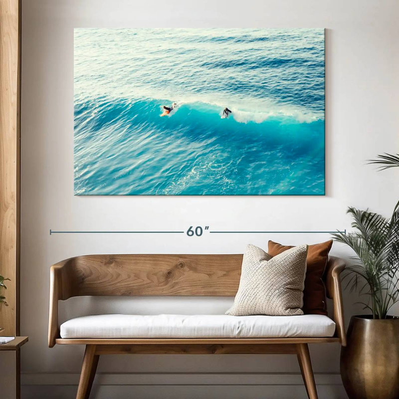 Duo Sirci Surfer, H 34 po x l 51 po