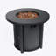 Table ronde d'extérieur au propane 40000BTU