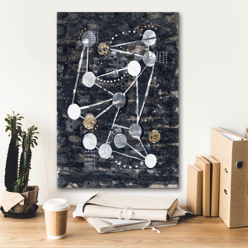 Toile épique «Phases» par Lori Arbel, 18 po x 26 po, H 26 po x l 18 po