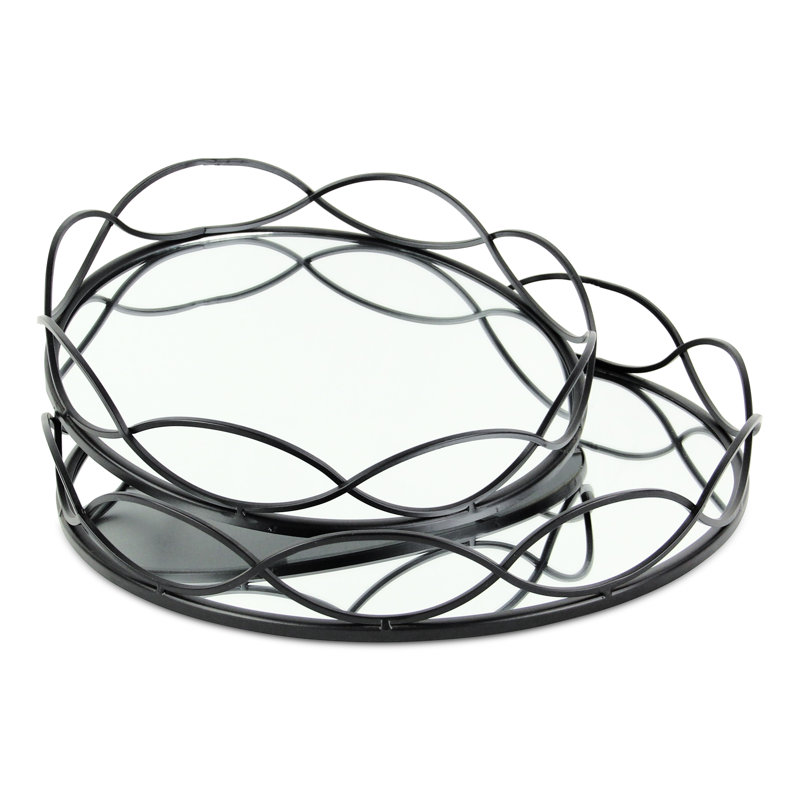 Mannus Metal Tray - Set of 2