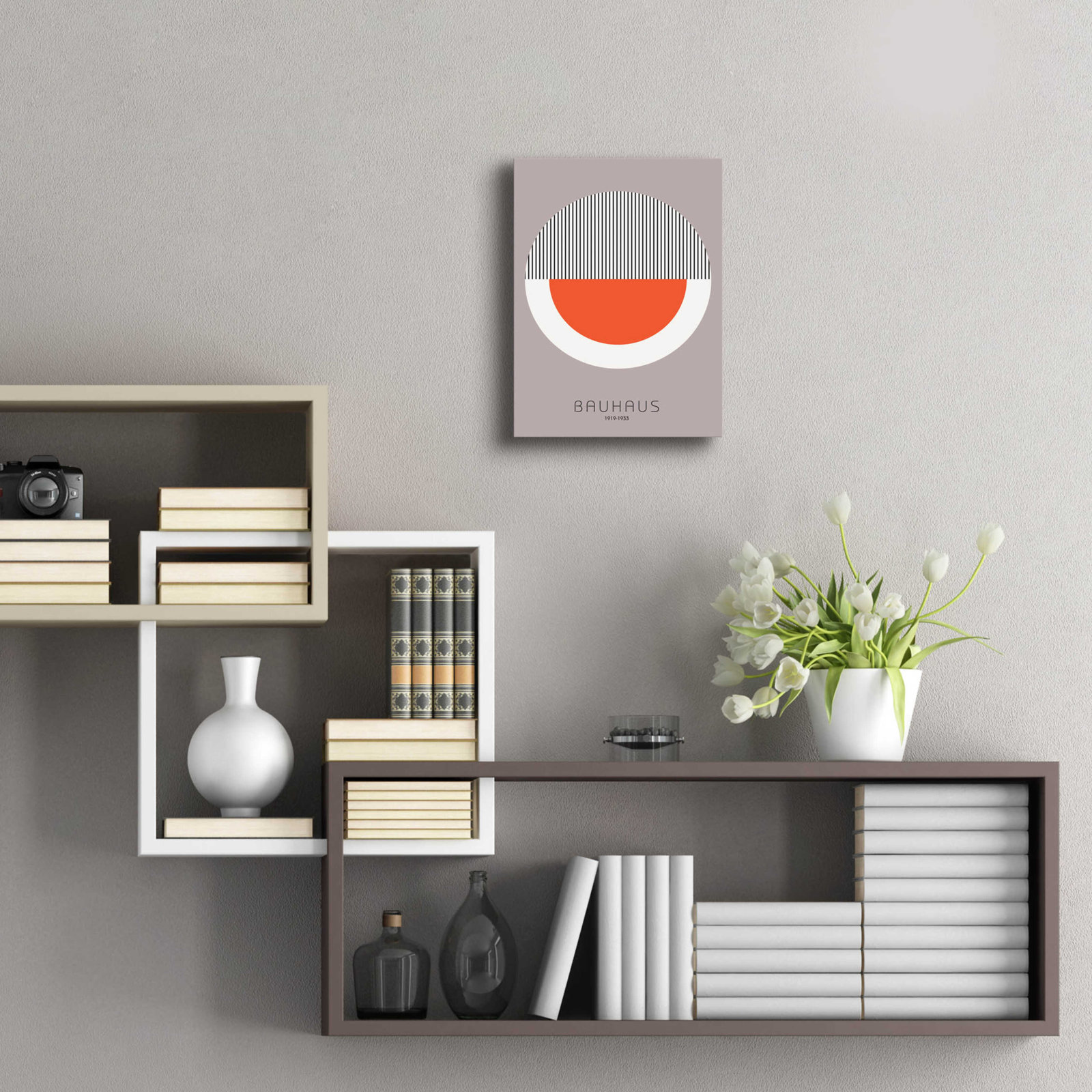 Bauhaus 9 by Design Fabrikken, 12" W x 16" H