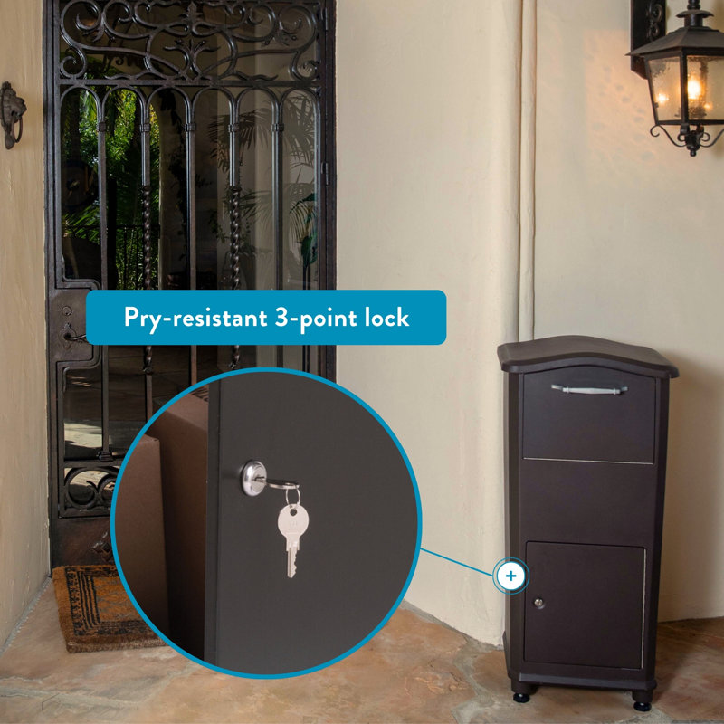 elephantrunk Parcel Drop Box Rubbed Bronze, Oil Rubbed Bronze