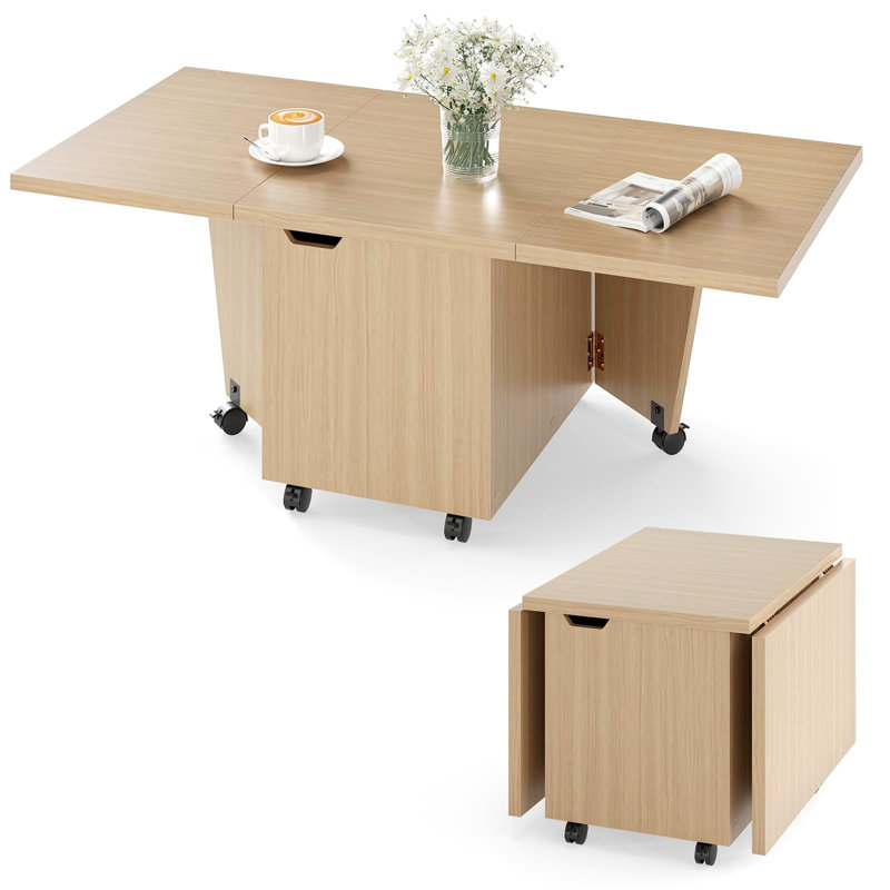 Coffee Table with Storage, Natural