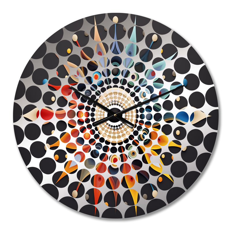 Hammerich - Horloge murale géométrique abstraite, Petit