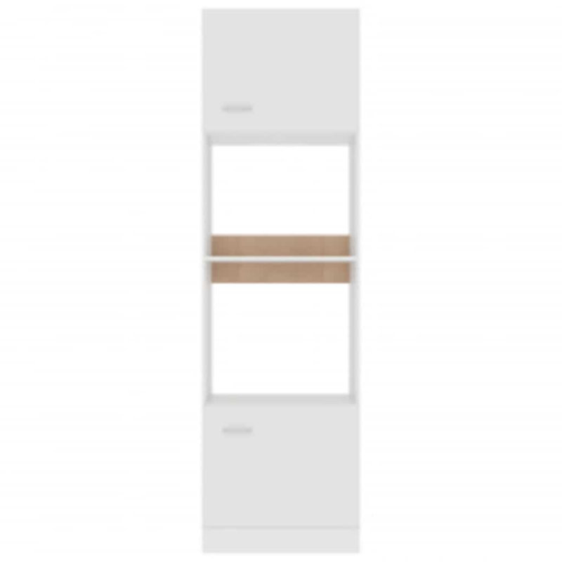 Microwave Cabinet Lyon, White