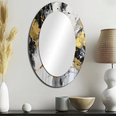 Miroir mural ovale River Happiness