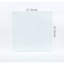 Plateau en verre trempé transparent, carré de 80 cm