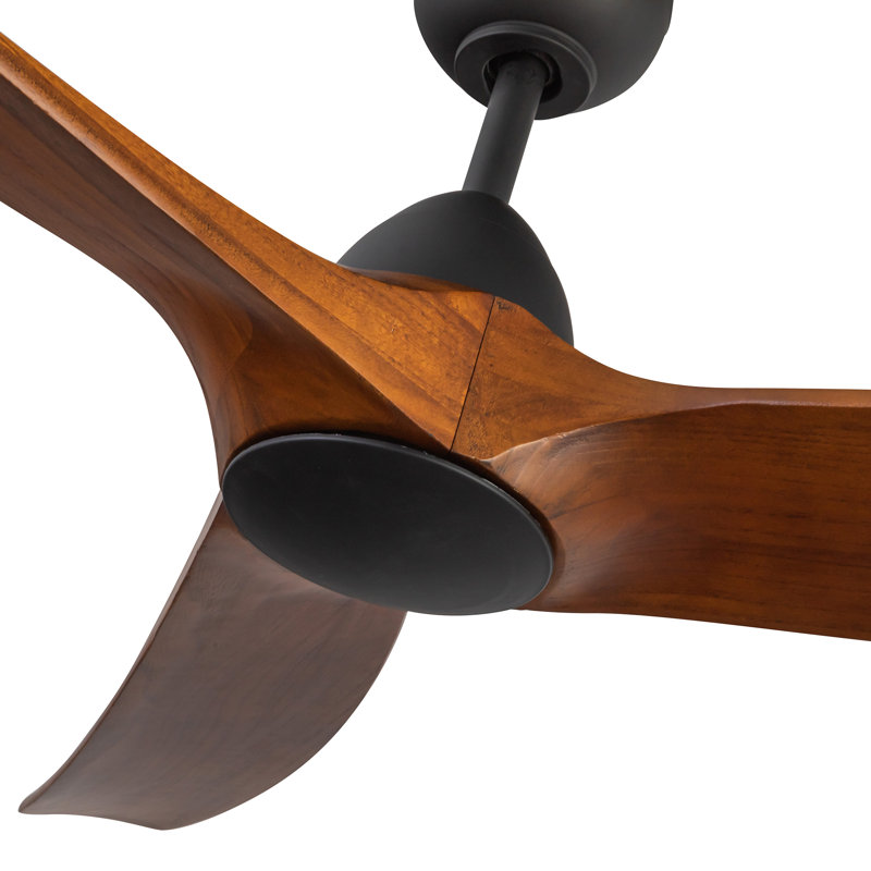 Baylor Smart Downrod Ceiling Fan, Dark Walnut