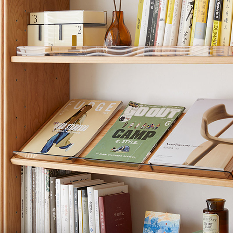 Bibliothèque américaine simple et pratique, H 78,74 po x l 35,43 po x P 11,81 po