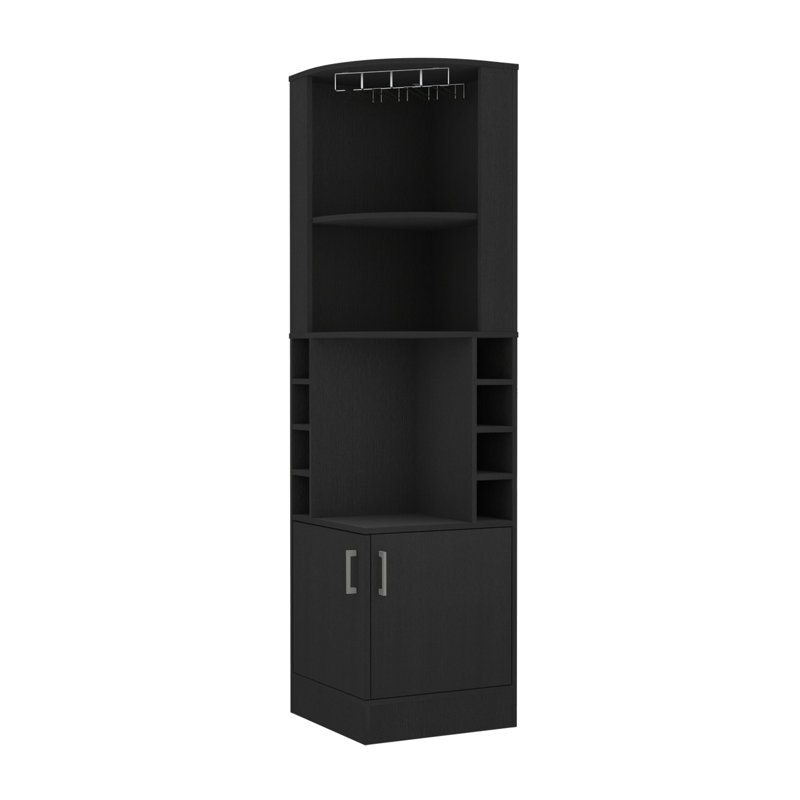 Armoire de bar Syrah, Noir