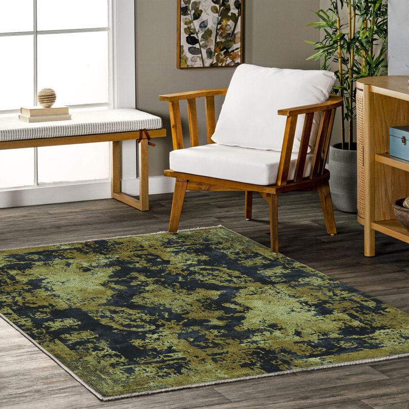 Tapis rectangulaire Villiam avec envers antidérapant, Tapis de couloir 3 pi 4 po x 14 pi 10 po