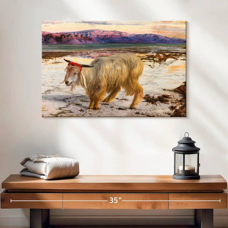 Crowle The Scapegoat 1854, 16" H x 24" W