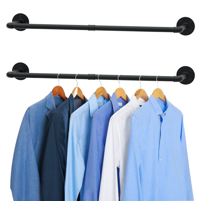 92cm Wall Mounted Clothes Rack
