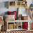 Agora Linen Upholstered Bench-1903476731
