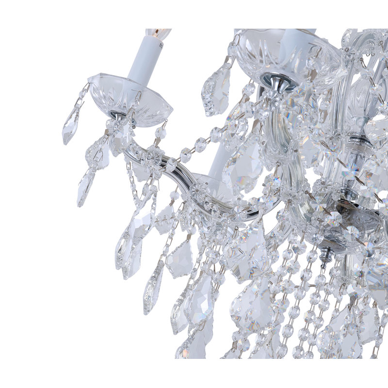 Lustre en cristal 6 lumières Halloran