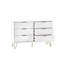 Brandonville 120 cm W Chest of 6 Drawers